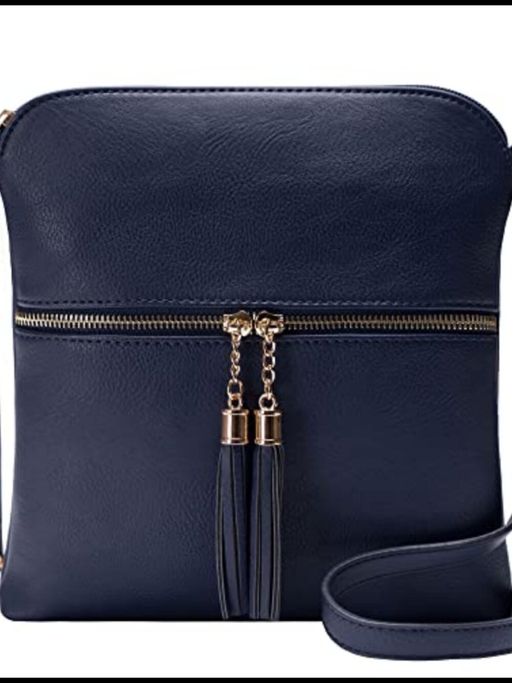 Lightweight Medium Crossbody Purse Adjustable Strap Tassel Daily Travel Bag
